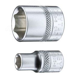 Головка торцевая 1/4'' 14 мм длина 25 мм с защитой профиля - HEYTEC