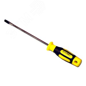Отвертка шлицевая 205х4.0х0.6 - Hortz