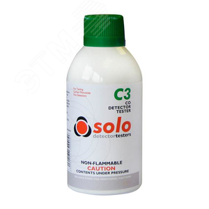 Аэрозоль для проверки извещателей газа SOLO C3-001 (SOLO C3-001) - Detectortesters