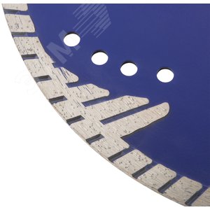 Диск отрезной алмазный, сегментный с защитными секторами CUTOP Profi, 230 x 3.0 x 8.0 x 22.2 мм (67-23030) - фото 4