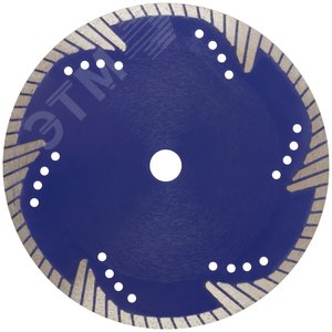 Диск отрезной алмазный, сегментный с защитными секторами CUTOP Profi, 230 x 3.0 x 8.0 x 22.2 мм (67-23030) - фото 5