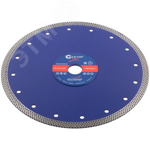 Диск отрезной алмазный сверхтонкий, турбо-сегмент CUTOP, 230 x 3.0 x 8.0 x 22.2 мм (68-23030) - фото 2