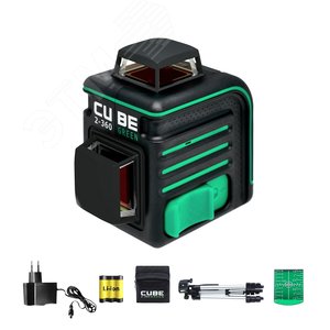 Уровень лазерный Cube 2-360 Green Professional Edition - ADA