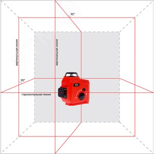 Уровень лазерный TopLiner 3x360 Set - фото 5
