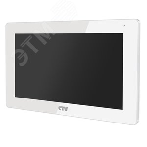 Монитор видеодомофона с 7‘‘ сенсорным дисплеем Touch Screen (CTV-M5701 W (белый)) - CTV