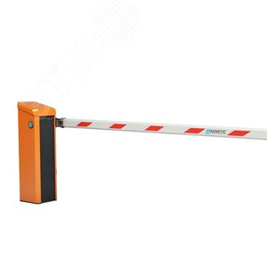 Шлагбаум Magnetic Access-Pro-H Solar правосторонний, MGC PRO, c 2х канальным детектором петель, цвет RAL2000 (оранжевый), для стрел Microboom до 6000 мм, до 4,0 сек. (ACCESS PRO-H-RS00000) - NO NAME