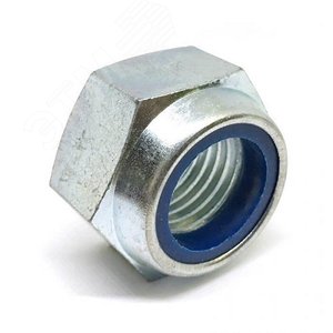 DIN 985 Гайка М22 8 ZN шестигранная               самоконтрящаяся оцинкованная (ГМ228Ц985) - ПроТек