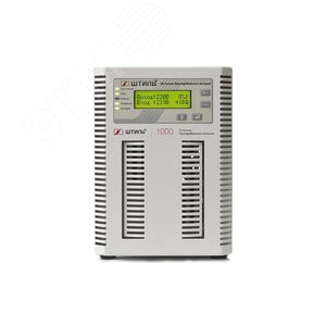 Источник бесперебойного питания Online Tower 1000 ВA/900 Вт, 1Ф/1Ф, ЖК-дисплей, с АКБ, 3х12В/9Ач, IEC-320-C13 (3шт.), EURO F-type с заземлением (1шт.), з/у 1А - ШТИЛЬ, артикул 310456
