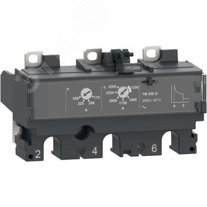 РАСЦЕПИТЕЛЬ NSX250 AC 3П3Т 250A TMD (C253TM250) - Schneider Electric