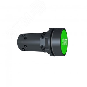 КНОПКА 22ММ ЗЕЛЕНАЯ С ВОЗВР 1НО "START" | XB7NA3133 | Schneider Electric 5