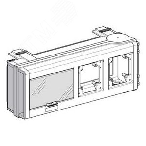 ОТВЕТВ. КОРОБКА 32А ДЛЯ 2-Х СИЛ. РОЗЕТОК 3