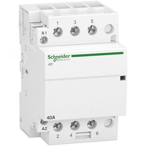 Контактор модульный iCT 40A 3НО 220/240В АС - фото 3