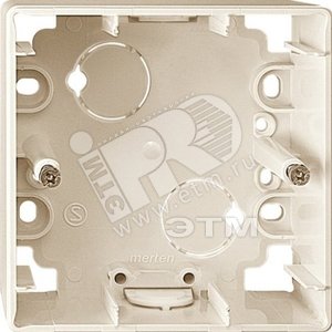 M-Trend Коробка 1 пост наружная бежевый (MTN4014-1244) - Schneider Electric