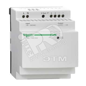 Модульный блок питания 24В/1, 2,5А - Schneider Electric