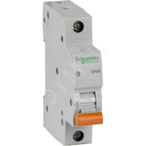 Выключатель автоматический  однополюсный ВА63 16А C 4,5кА | 11203 | Schneider Electric