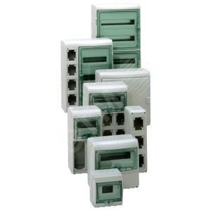 Щит KAEDRA IP65 8 модулей + 2 отверстия розетка 63А - Schneider Electric