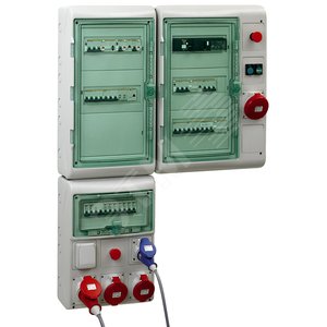 Щит распределительный навесной ЩРн-П-36 (3х12) IP65 пластиковый прозрачная дверь белый Kaedra - Schneider Electric