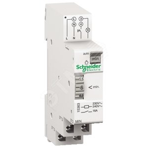 РЕЛЕ С ВЫДЕРЖКОЙ ВРЕМЕНИ MIN | 15363 | Schneider Electric - Schneider Electric