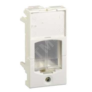 S-ONE Панель лицевая 1 модуль для 1хRJ45 белая - Schneider Electric