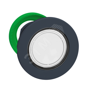 Головка сигнальной лампы, белая, для утопленного монтажа