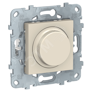 UNICA NEW LED светорегулятор повор-наж, универсальный 5-200Вт, беж - Schneider Electric