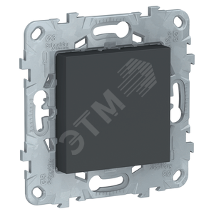 Unica New Антрацит Заглушка 45х45 | NU586654 | Schneider Electric - Schneider Electric