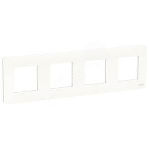 Рамка UNICA STUDIO четырехпостовая белый