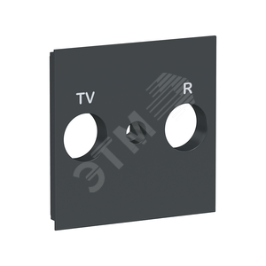 UNICA NEW ЛИЦЕВАЯ ПАНЕЛЬ TV/FM розетки, антр - Schneider Electric