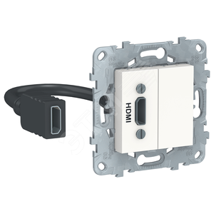 Розетка UNICA NEW HDMI белый (NU543018) - Schneider Electric