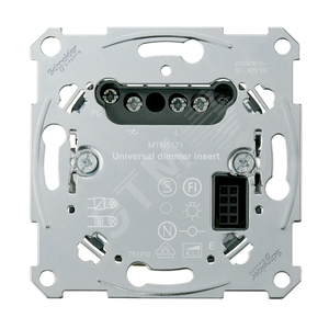 D-Life PlusLink МЕХАНИЗМ универ. диммера 10-420Вт RLC (LED), 1 канал | MTN5171-0000 | Schneider Electric - Schneider Electric