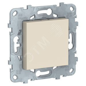 Заглушка UNICA NEW 45х45 бежевый (NU586644) - Schneider Electric