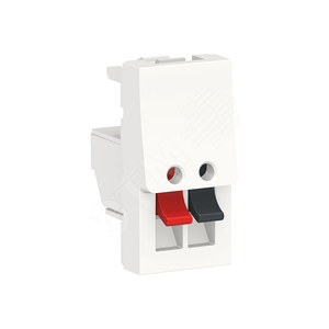 Аудиорозетка UNICA MODULAR 1 модуля белый (NU348718) - Schneider Electric