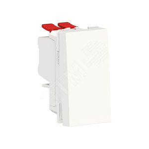Переключатель UNICA MODULAR одноклавишный перекрестный схема 7 10 AX 250 В белый - Schneider Electric