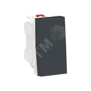 UNICA MODULAR Выкл 1-кл, кнопочный, сх. 1, 10 A, 1 мод, антр - Schneider Electric