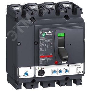4П4Т АВТ. ВЫКЛ. MICR. 2.2 40A NSX100F | LV429782 | Schneider Electric 4