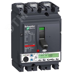3П3Т АВТ. ВЫКЛ. MICR. 5.2A 100A NSX100B | LV429870 | Schneider Electric 3