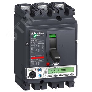 3П3Т АВТ. ВЫКЛ. MICR. 5.2A 100A NSX100B | LV429870 | Schneider Electric 4