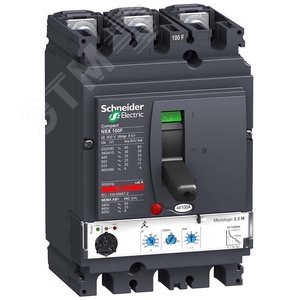 3П3Т АВТОМ. ВЫКЛ. MIC.2.2M 100A NSX100F | LV429825 | Schneider Electric 4