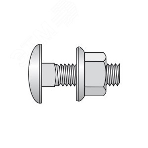 Винт+гайка B13 M6х25 (50шт) SS316L 8