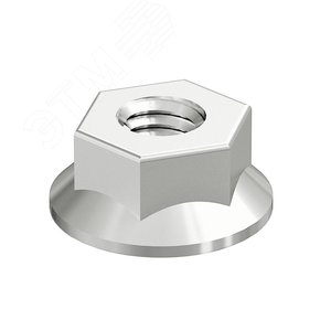 Гайка фланцевая В43/М8 оцинкованная (1149405) 4