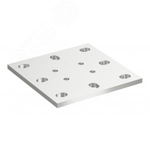 Пластина крепления для 20F горячеоцинкованная - фото 2