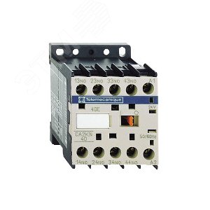 ПРОМЕЖУТОЧНОЕ РЕЛЕ 4НО, ЦЕПЬ УПРАВЛЕНИЯ 230В 50/60ГЦ, ВИНТОВОЙ ЗАЖИМ | CA2KN40P7 | Schneider Electric 9