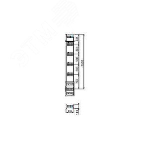 Секция прямая для вертикального распределения 2.5М 630А - фото 4
