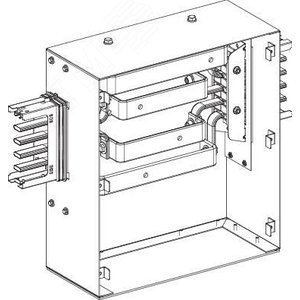 Секция вводная центральная 250А 4