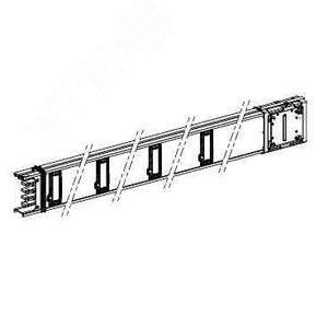 СЕКЦИЯ ПРЯМАЯ 400A, 2М | KSA400ED4208 | Schneider Electric 2