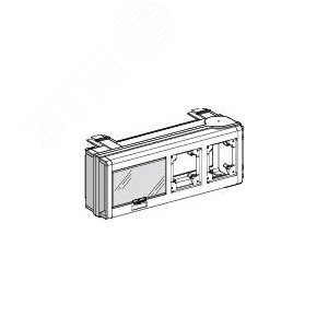 ОТВЕТВ. КОРОБКА 32А ДЛЯ 2-Х СИЛ. РОЗЕТОК 4