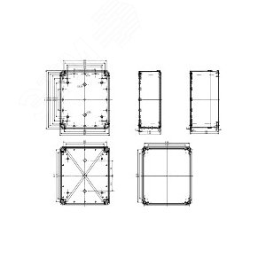 ПЛАСТ.КОРОБКА ABS 341x291x128 | NSYTBS342912 | Schneider Electric - фото 8