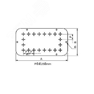 ПЛАТА КАБ. ВВОДА 495x220 S3D | NSYTLG | Schneider Electric 8
