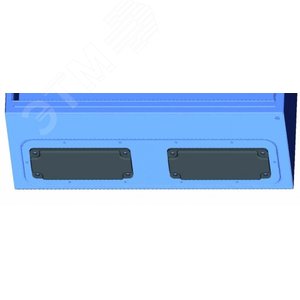 плата кабельного вводаб стальная с вырезом под мембрану, 545Х130(ШХГ) мм | NSYTLF2FL | Schneider Electric 5