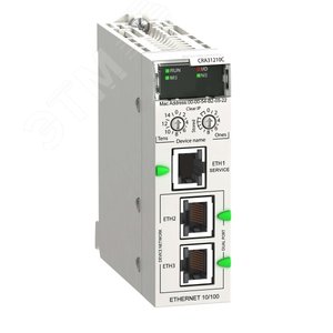 Адаптер удаленного в/в RIO Ethernet,Modicon X80, улучше | BMXCRA31210C | Schneider Electric - фото 3